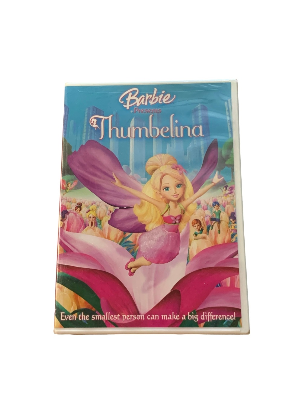 Barbie Thumbelina DVD Animated Fantasy Movie Widescreen Disc Case Cover NEW